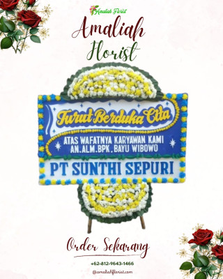 Papan Bunga Duka di Cimalaka